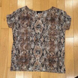 Kooples Snake Print Women's T-shirt